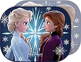 Frozen II Auto Sonnenschutz für Mädchen Prinzessinnen ELSA und Anna (2 Stück)