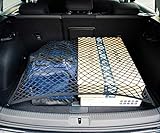 Vicera Gepäcknetz – Kofferraumnetz fürs Auto mit massiven Haken, Organizer & Sicherung für den Kofferraum
