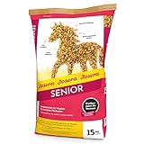 JOSERA Senior (1 x 15 kg) | Premium Pferdefutter mit Vital-Komplex | leicht verdaulich | Gut zum Auffüttern | Senior Pferdefutter | 1er Pack