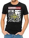 Queensryche Operation Mindcrime 1988 Album Cover T-Shirt Sleeve Tee Black XXL