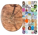 Sanilo WC Sitz, viele schöne Toilettendeckel zur Auswahl, hochwertige und stabile Qualität aus Holz (Old Tree)
