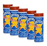 Pustefix Seifenblasen 70 ml Großpackung Made in Germany für Kinder & Erwachsene (5 Dosen, Seifenblasen)