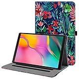 Fintie Hülle für Samsung Galaxy Tab A 10,1 2019 - Multi-Winkel Betrachtung Kunstleder Schutzhülle mit Dokumentschlitze für Samsung Tab A 10.1 Zoll SM-T510/T515 2019 Tablet, Dschungelnacht
