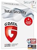 G DATA Total Security 2023 | 5 Geräte - 1 Jahr | Virenschutzprogramm | Passwort Manager | PC, Mac, Android, iOS | zukünftige Updates inklusive | Made in Germany | Download – Aktivierungscode per Email
