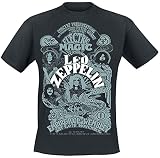 Led Zeppelin Electric Magic Männer T-Shirt schwarz XXL 100% Baumwolle Band-Merch, B