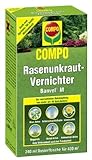 COMPO Rasenunkraut-Vernichter Banvel M, Bekämpfung von breitblättrigen Unkräutern im Rasen, Konzentrat, 240 ml, 400 m²