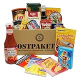 OLShop AG Ostpaket Ostalgische Mahlzeit mit 16 typischen Produkten der DDR, Spezialitäten Spezialitätenpaket Geschenkset Ostprodukte Geschenkidee DDR-Paket