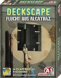 ABACUSSPIELE 38201 - Deckscape – Flucht aus Alcatraz, Escape Room Spiel, Kartenspiel