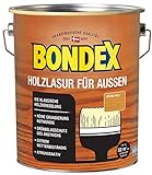 Bondex Holzlasur für Außen Eiche Hell 4,00 l - 329664