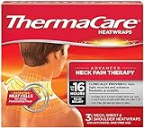 ThermaCare Luftaktivierte Wärmewickel, Nacken, Handgelenk und Schulter, 3 Heatwraps