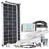 Offgridtec Solaranlage für Wohnwagen 200 Watt / 12 V - Komplett-Set für Wohnmobil, 200W 002735