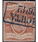 Goldhahn Oldenburg Nr. 11 a gestempelt geprüft Briefmarken für Sammler