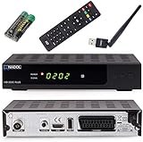 Anadol HD 202c + Plus Kabel Receiver mit AAC-LC Audio, PVR Aufnahmefunktion & Timeshift - digitaler Full HD Kabelreceiver für digitales Kabelfernsehen (DVB-C / C2, HDMI, SCART) inkl. WLAN Stick