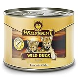 Wolfsblut - Wild Duck Puppy - 6 x 200 g - Ente - Nassfutter - Hundefutter - G