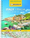 Michelin Straßenatlas Italien mit Spiralbindung: Maßstab 1:3.000.000; Auflage 2022 (MICHELIN Atlanten)