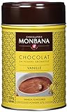 Monbana Schokoladenpulver Vanille 250g Dose (mind. 32% Kakao), 1er Pack (1 x 250 g)