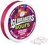 Ice Breakers Sours Mixed Berry - Pfefferminz Bonbons, 42 g