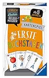 Ravensburger 80659 - Lernen Lachen Selbermachen: Erste Buchstaben, Kinderspiel ab 5 Jahren, Lernspiel für 2-4 Spieler, Kartenspiel