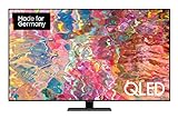 Samsung QLED 4K Q80B 75 Zoll Fernseher (GQ75Q80BATXZG, Deutsches Modell), Quantum HDR 1500, Quantum Prozessor 4K, Dolby Atmos, Smart TV [2022]