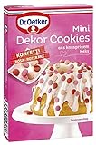 Mini Dekor Cookies Rosa-Roter Mix