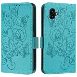 Handy Hülle für Samsung Galaxy Xcover 6 Pro Case Handytasche Standfunktion Schutzhülle Magnet Rundum Schutz 360 Grad Flipcase Leder Cover Klapphülle Ledertasche Handyhülle,Himmelb
