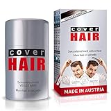 COVER HAIR Streuhaar, Schütthaar zur Haarverdichtung und Ansatzkaschierung in dunkelbraun, 14g