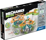 Geomag - Mechanics Motion Magnetic Gears - Lern- und Kreativspiel für Kinder - Magnetische Bausteine - Set mit 160 Teilen