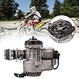 Ambienceo 49CC Mini Moto 2 Stroke Engine Carb Pullstart Vergaser Luftfilter Head Mini Motor Dirt Bike Quad Pocket Bike