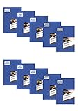 Avery Zweckform 223 Fahrtenbuch - A5, weiß (40 Blatt | PKW | DIN A5, 10 Stück)