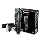 Panasonic Premium Bartschneider ER-SB40 mit 19 Längeneinstellungen, Barttrimmer 0,5-10 mm, Trimmer für Herren, Linearmotor