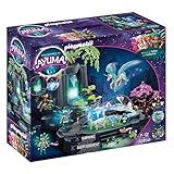 PLAYMOBIL Adventures of Ayuma 70800 Magische Energiequelle, Zum Bespielen mit Wasser, Mit Licht- und Nebelfunktion, Ab 7 Jahren