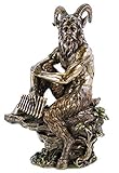 Veronese 708-6818 Griechischer Hirtengott Pan bronziert Skulptur Statue Figur Zeus