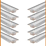 Alupona LED Trockenbauprofil LED Profil Kizar 20 | milchig weiße opale Abdeckung | 10 x 2 Meter | perfekt für Einbau in Rigipsplatten 12,5 mm | bis 20 mm Breite LED Streifen |