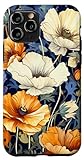Hülle für iPhone 11 Pro Jugendstil Blumen, Garten und Floral Natur Kunst