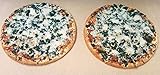 Pizzastein Pizzaplatte Backofenplatte 60 x 30 x 3 cm echte Schamotteplatte Flammkuchen Platte Deutsche Profi-Qualität Lebensmittelechtes Naturprodukt incl. Anleitung zur Verwendung