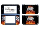 Skins4u Nintendo New 3DS XL Skin Aufkleber Skin Folie Design Sticker komplett Set Schutzfolie - Poker 4 Aces