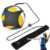 Trainingsgeräte für Volleyball Solo Volleyball Trainingshilfe Volleyball Trainer Training Geräte Hilfe für Volleyballspieler und Anfänger Servieren, Spiken, Armschaukel