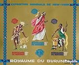 Prophila Collection Burundi Block4B (kompl.Ausg.) postfrisch ** MNH 1964 Weltausstellung New York (Briefmarken für Sammler)