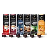Tchibo Cafissimo Probierset Espresso Edition verschiedene Sorten Espresso, 60 Stück (6x10 Kaffeekapseln), nachhaltig & fair gehandelt