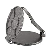 MOVKZACV Tortilla-Maker, Aluminium, 8 Zoll(20 cm), Tortilla-Presse für hausgemachte Tortilla, Mehl, Teig Presse, Tortilla-Maschine, Mais Tortilla-Presse, Einstellung Küchenwerkzeug