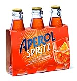 APEROL SPRITZ 3 x 0,175ml 10,5% italienischer Aperitif servierfertig, italienischer Aperitif oder als Cocktail, 10,5% Vol.