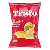 Trafo Potato Chips, Wellenchips Natural, 125g (12x125g)