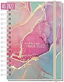 Kalender 2022 A5'Lieblingstimer' [Silky Pink] Terminplaner Ringbuch, Terminkalender, Spiralkalender, Wochenplaner, Planner | nachhaltig & klimaneutral