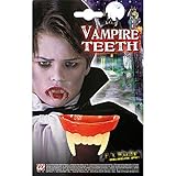 Widmann 4089B - Vampirgebiss, für Kinder, Zähne, Beißzähne, Dracula, Blutsauger, Mottoparty, Karneval, Halloween