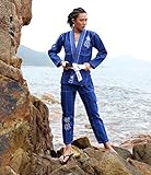FLOURY Leichter BJJ Gi, brasilianisches Jiu Jitsu-Uniform für Männer und Frauen, Damen, BJJF24BLUE, A1