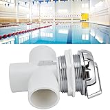 Rodi Badewannenkonverter, Sicher Langlebig Einstellbar Zuverlässiger Pool-Wasserumsteller Beweglicher Kunststoff für Wasserumsteller für Poolzubehör