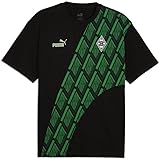 Puma Borussia M´ Gladbach Culture+ Tee schwarz-grün BMG T-Shirt Gladbach Jersey, Größe:XL