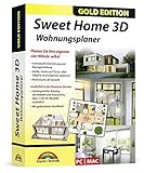 Sweet Home 3D Wohnungsplaner - mit zusätzlichen 1.100 3D Modelle und gedrucktem Handbuch, ideal für die Architektur, Haus und Wohnplaner - für Windows 11-10-8-7-Vista-XP & MAC