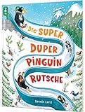 Die Super Duper Pinguin Rutsche: Witziges Bilderbuch mit Fahrzeugen & Tieren