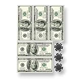 Caketools Essbares Papier Banknoten A4 (hundert Dollarscheine)